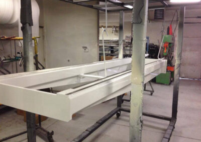 Machine frame