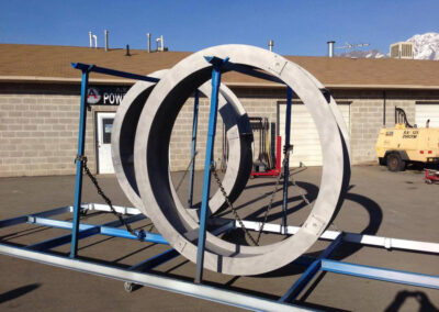 Large metal rings
