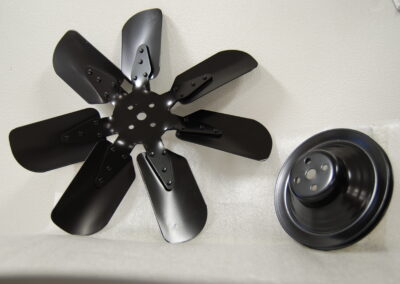 Fan and pulley