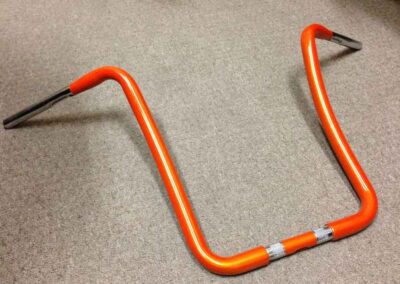 Orange handlebars